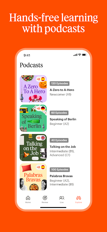 Babbel Speak screenshot 2