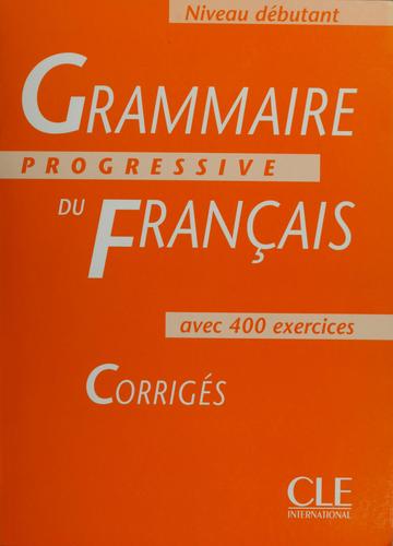 Grammaire progressive du français cover image