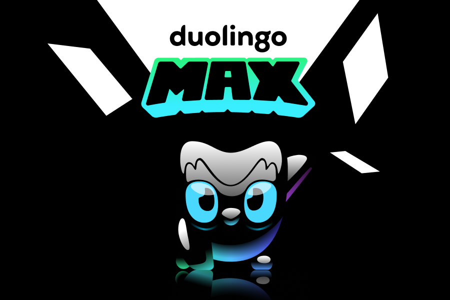 Duolingo Max website preview