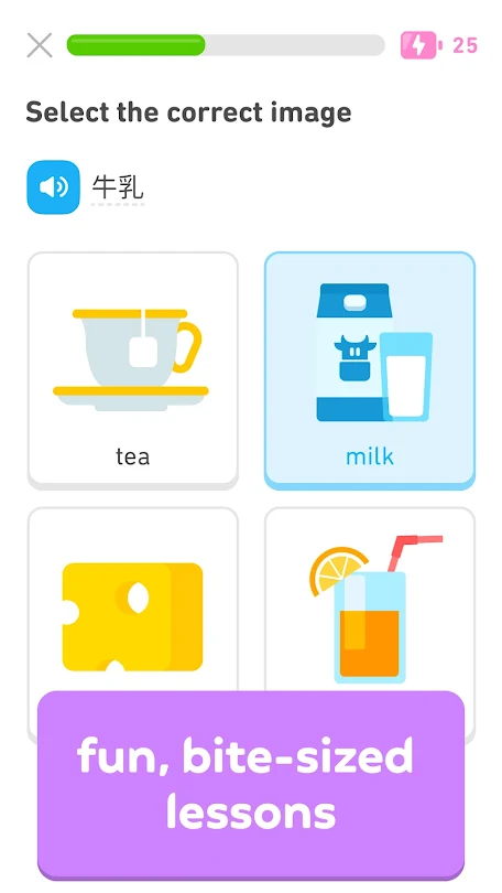 Duolingo capture d'écran 2