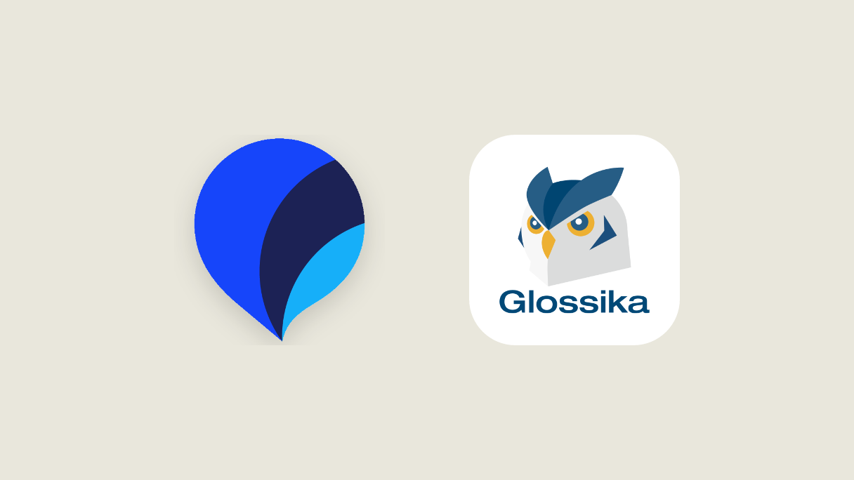 The Pimsleur and Glossika app icons side by side.