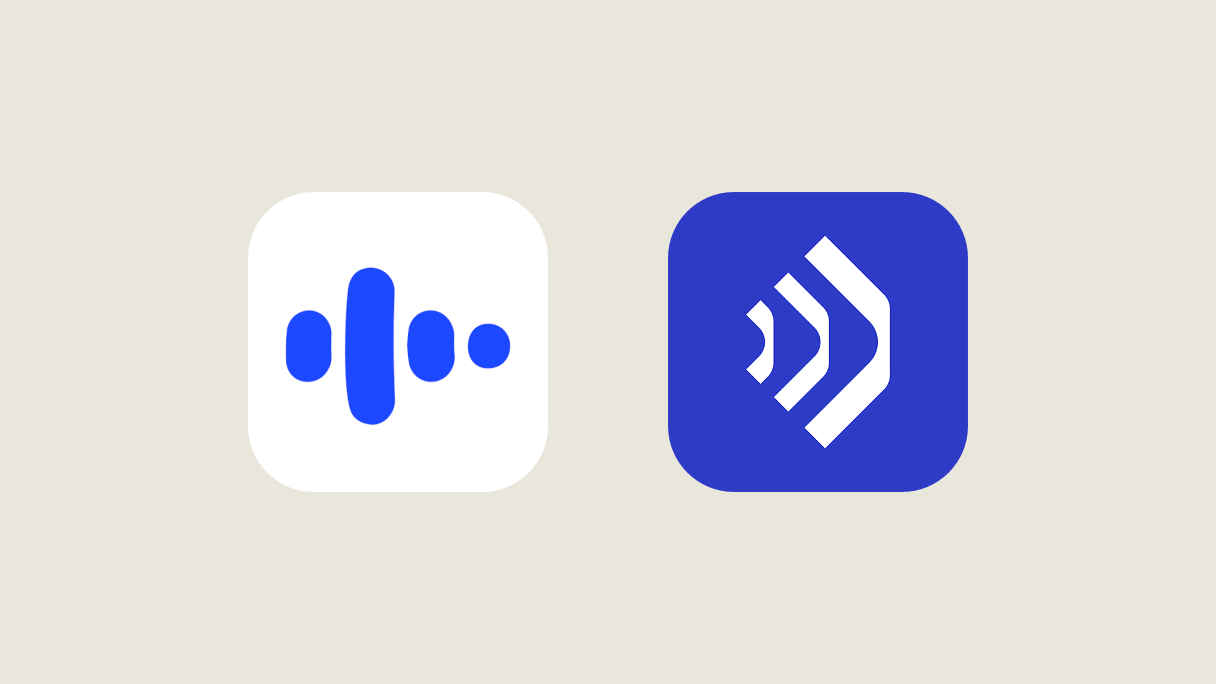 Les icônes des applications Speak et TalkPal côte à côte.